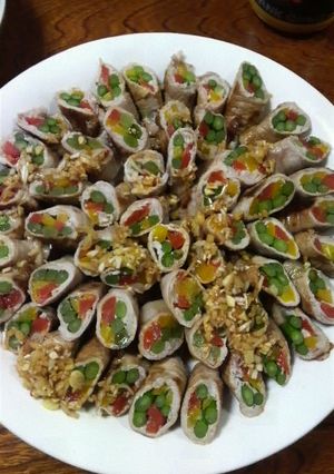 皆絶賛！タレが決め手の野菜の豚肉巻き♪-レシピのメイン写真