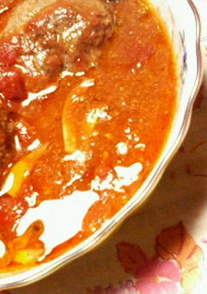 簡単ヘルシー✿煮込み❀熱々ハンバーグ✿-レシピのメイン写真