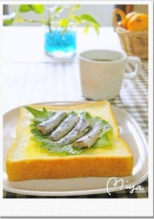 オイルサーディンと大葉のトースト-レシピのメイン写真