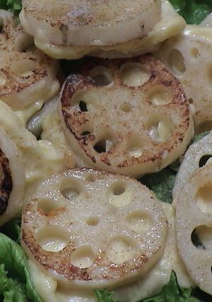 レンコンのチーズ挟み焼き-レシピのメイン写真