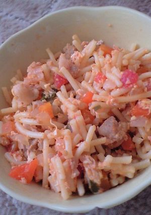 離乳食後期〜☆簡単ナポリタン風パスタ-レシピのメイン写真