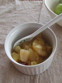 おいもサン津軽・さつまいもとりんごの甘煮-レシピのメイン写真
