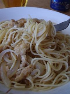きつね和風パスタ(ひとりランチに)-レシピのメイン写真