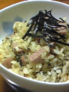 ぶきっちょさんのスパム和風さっぱりご飯-レシピのメイン写真