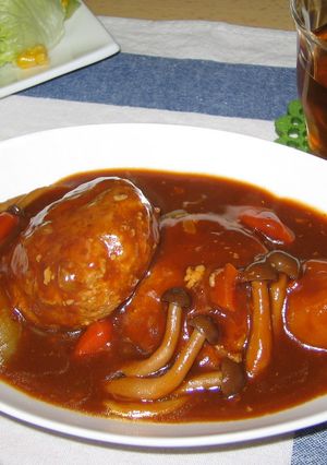 しらたきと豆腐のハンバーグシチュー-レシピのメイン写真