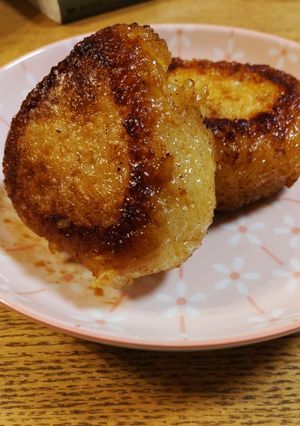 おやつにぴったり！出汁強めの焼きおにぎり-レシピのメイン写真