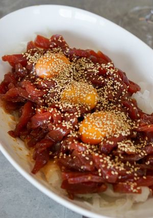 四川風 鰹のよだれユッケ-レシピのメイン写真
