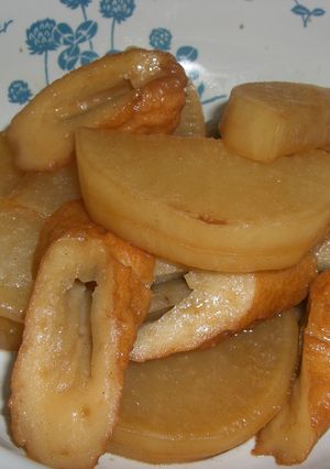 大根とごぼ天の煮物-レシピのメイン写真