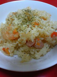 超・超!簡単!炊飯器でエビピラフ♪-レシピのメイン写真