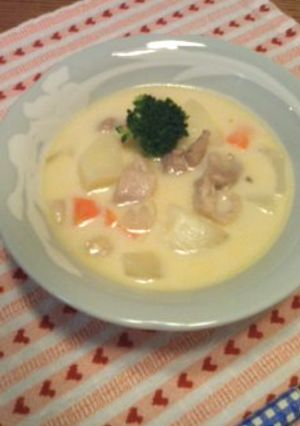 簡単☆チキンクリームシチュー-レシピのメイン写真