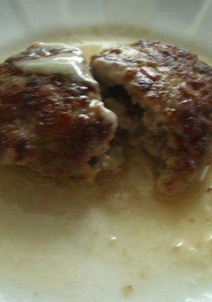 チーズイン！ハンバーグ（お弁当用）-レシピのメイン写真