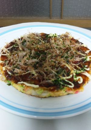 ヘルシー♪山芋でお好み焼き-レシピのメイン写真
