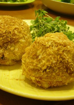 ノンフライ☆きのこクリームコロッケ-レシピのメイン写真