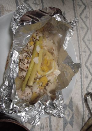 鶏ムネ肉のホイル包み焼き-レシピのメイン写真
