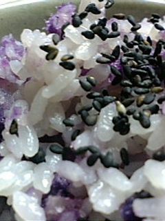 綺麗!紫芋ご飯-レシピのメイン写真