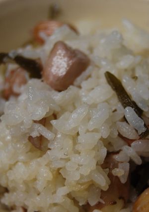 ピーナッツの炊き込みごはん-レシピのメイン写真