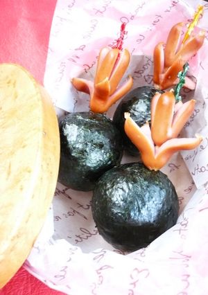 朝からパワフルに!!爆弾おにぎり-レシピのメイン写真