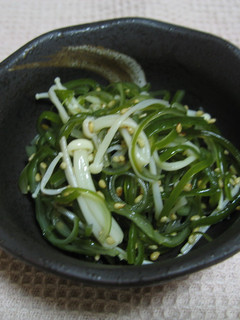 茎わかめとえのきの酢の物-レシピのメイン写真