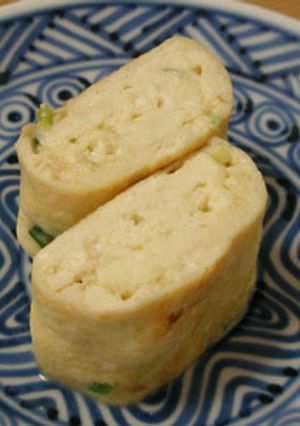 豆腐と小ねぎの卵焼き　お弁当のおかず-レシピのメイン写真
