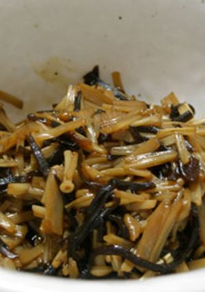 エノキと塩昆布のサッと煮　お弁当のおかず-レシピのメイン写真