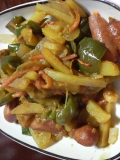 じゃがいものカレー炒め-レシピのメイン写真