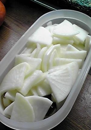 漬けるだけ！大根のお漬物！-レシピのメイン写真