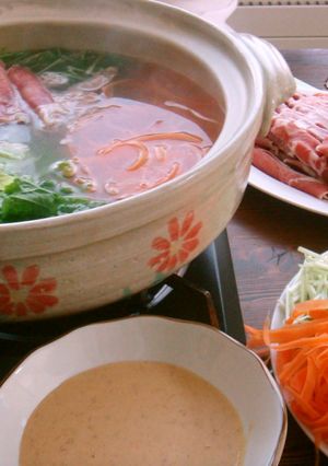 うちのしゃぶしゃぶのタレ★ゴマ味噌味。-レシピのメイン写真