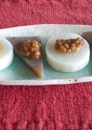 万能くるみ味噌 de 田楽 ♪-レシピのメイン写真