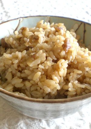 手間なし☆くるみご飯☆-レシピのメイン写真