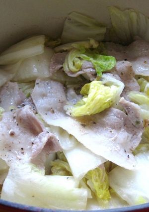 白菜と豚ばら肉の旨煮-レシピのメイン写真