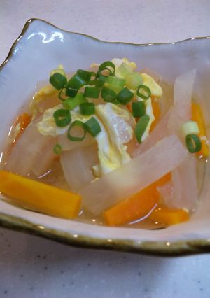 汁も飲める♡大根と人参の簡単あっさり煮-レシピのメイン写真