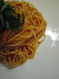 ♡楽々♪ユズ胡椒が香るトマトパスタ♡ -レシピのメイン写真
