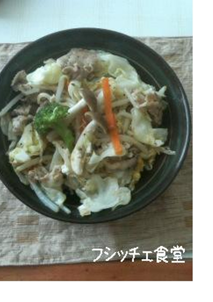 卵とじ野菜炒め✿-レシピのメイン写真