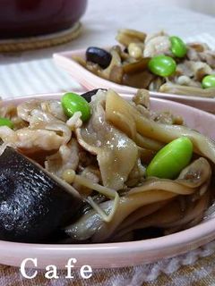豚肉ときのこの簡単煮物-レシピのメイン写真