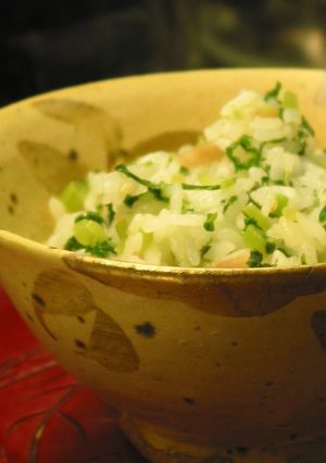 青菜とベーコンのごはん-レシピのメイン写真