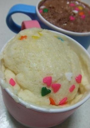 レンジでふわふわ★コップケーキ-レシピのメイン写真