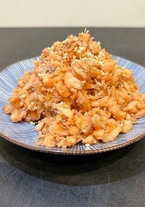 無添加ごま香る！ワンパン鮭フレーク🍳-レシピのメイン写真