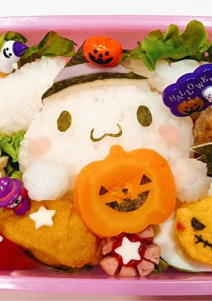 キャラ弁　ハロウィン シナモンロール-レシピのメイン写真