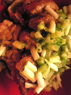 鮭ハラスと葱の丼-レシピのメイン写真