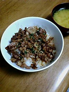 しそバター丼-レシピのメイン写真