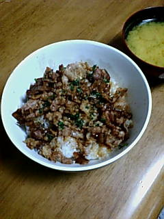 しそバター丼-レシピのメイン写真