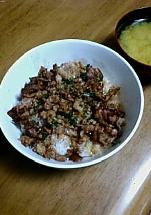 しそバター丼-レシピのメイン写真
