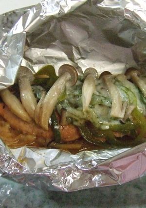 とろ～りチーズ　秋鮭のホイル焼き-レシピのメイン写真