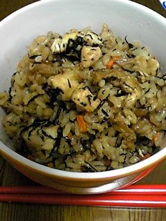 ひじきの炊き込みごはん 味しっかり☆-レシピのメイン写真
