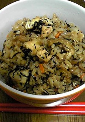 ひじきの炊き込みごはん 味しっかり☆-レシピのメイン写真