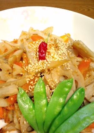根菜類のきんぴら-レシピのメイン写真