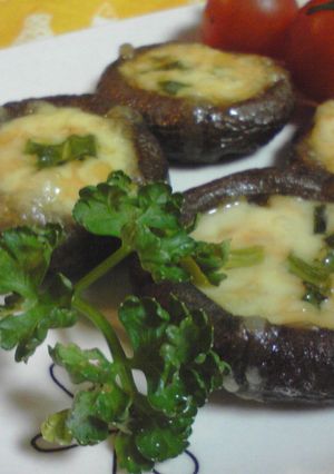 椎茸のチーズ焼き☆バターしょうゆ味-レシピのメイン写真