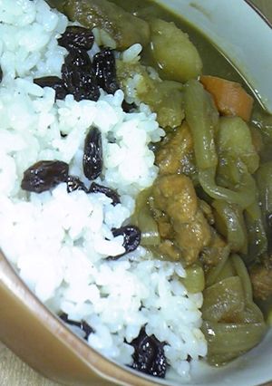 レーズンライス　♪-レシピのメイン写真