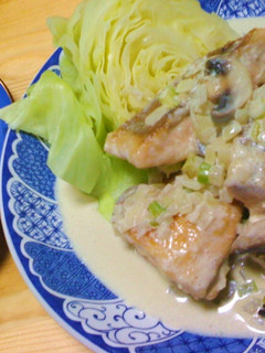 サーモンのクリーム煮-レシピのメイン写真