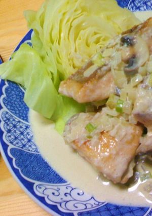 サーモンのクリーム煮-レシピのメイン写真